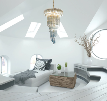 CRISTALLI 5020 - Glass pendant lamp by Patrizia Volpato - view 3